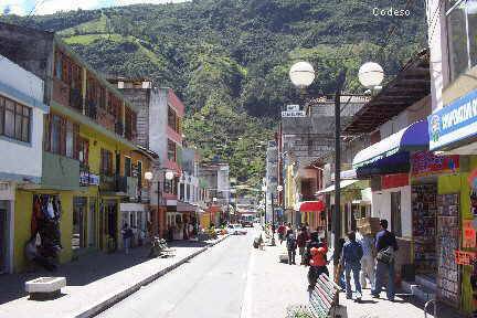 Ankunft in Baños