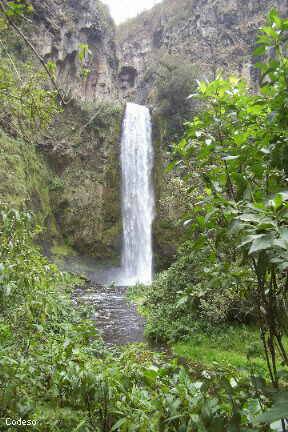 La cascada Chorrera del Pita