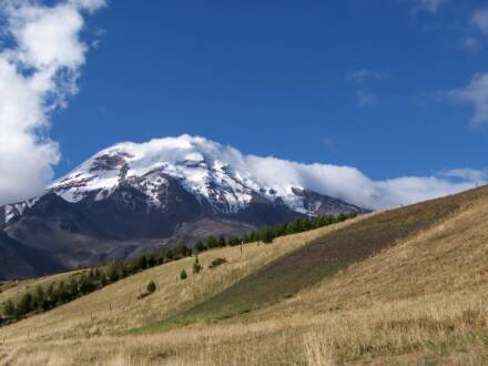 Chimborazo Berg Mountain Montaña Foto