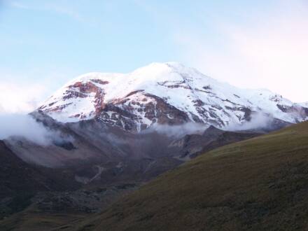 Chimborazo Berg Mountain Montaña Foto