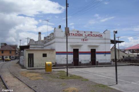 Estacion del ferrocarril en Latacunga