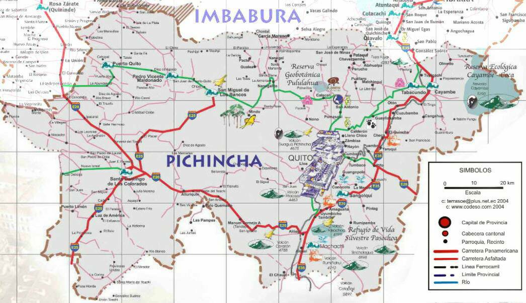 Pichincha Province maps