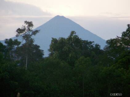 Sumaco volcano Parque Nacional Sumaco