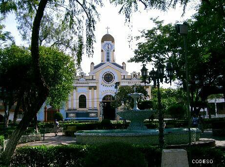 El centro de Vilcabamba - Loja