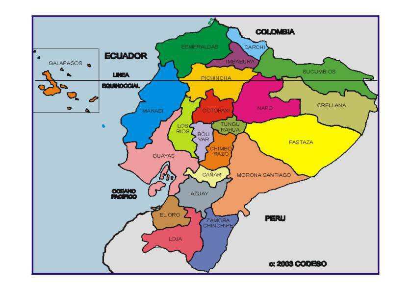 Provincias del Ecuador